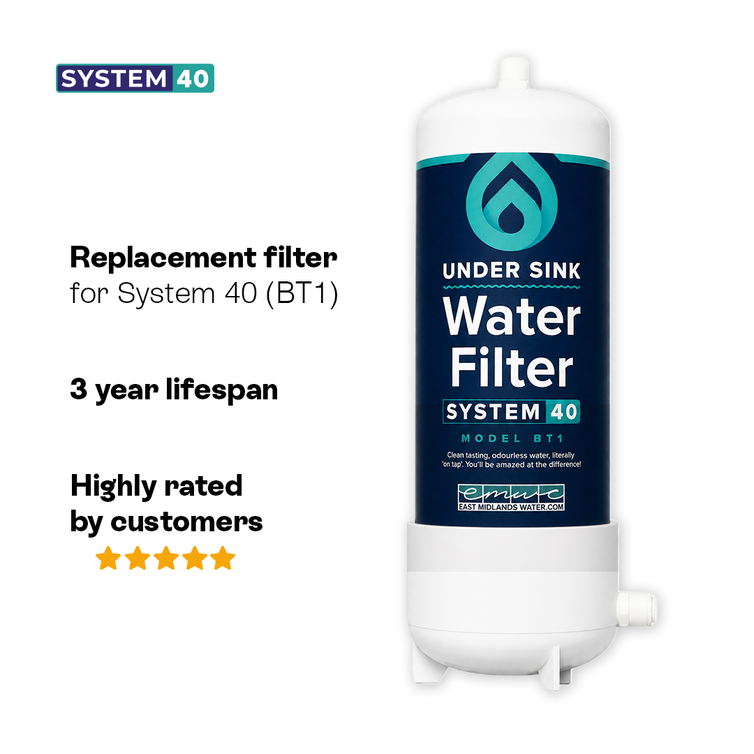 BT1 3-Year Activated Carbon Drinking Water Filter Replacement
