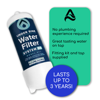 System 40 under sink drinking water filter