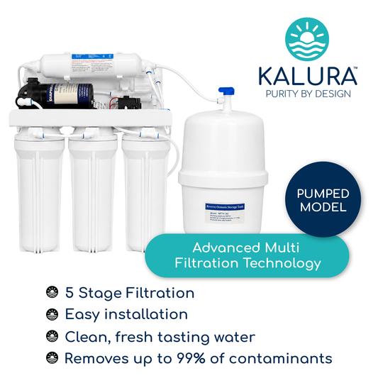 KALURA Pumped 5 Stage Reverse Osmosis System